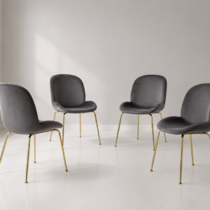 Pack de 4 Silla Beetle Gold - Comedores