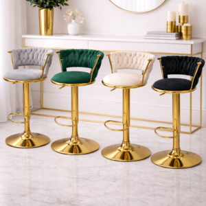 Pack x4 Taburete Mónaco Gold