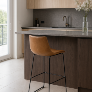 Taburete Burgos de Cuero