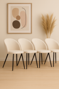 Packs 4 Sillas Tokio Lino Black