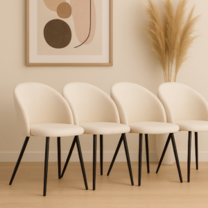 Packs 4 Sillas Tokio Lino Black