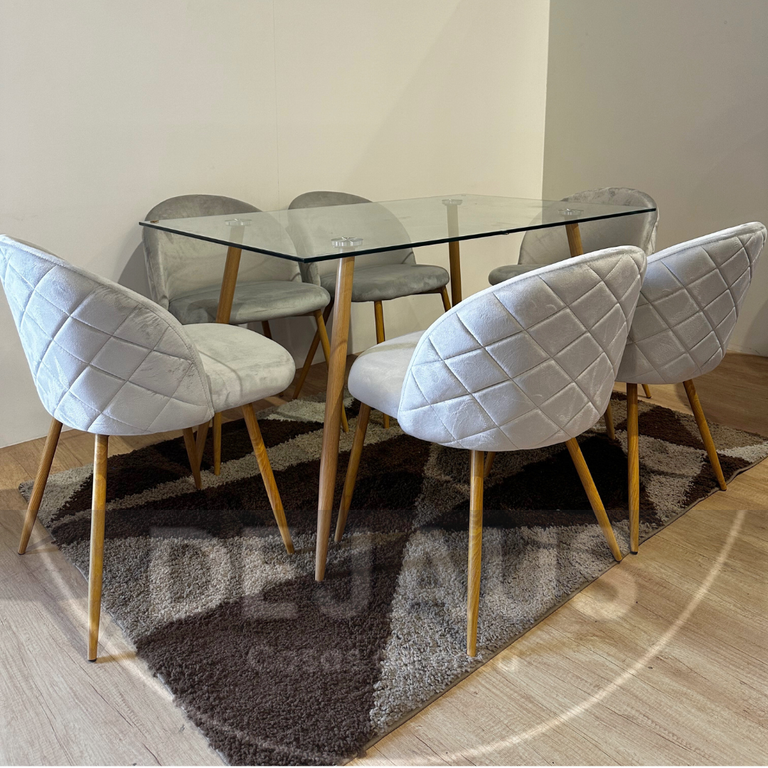 Mesa Nórdica Four con Sillas Tokio Felpa - Imagen 7