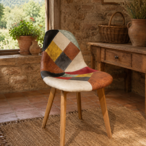 Packs 4 Sillas Patchwork DaVinci