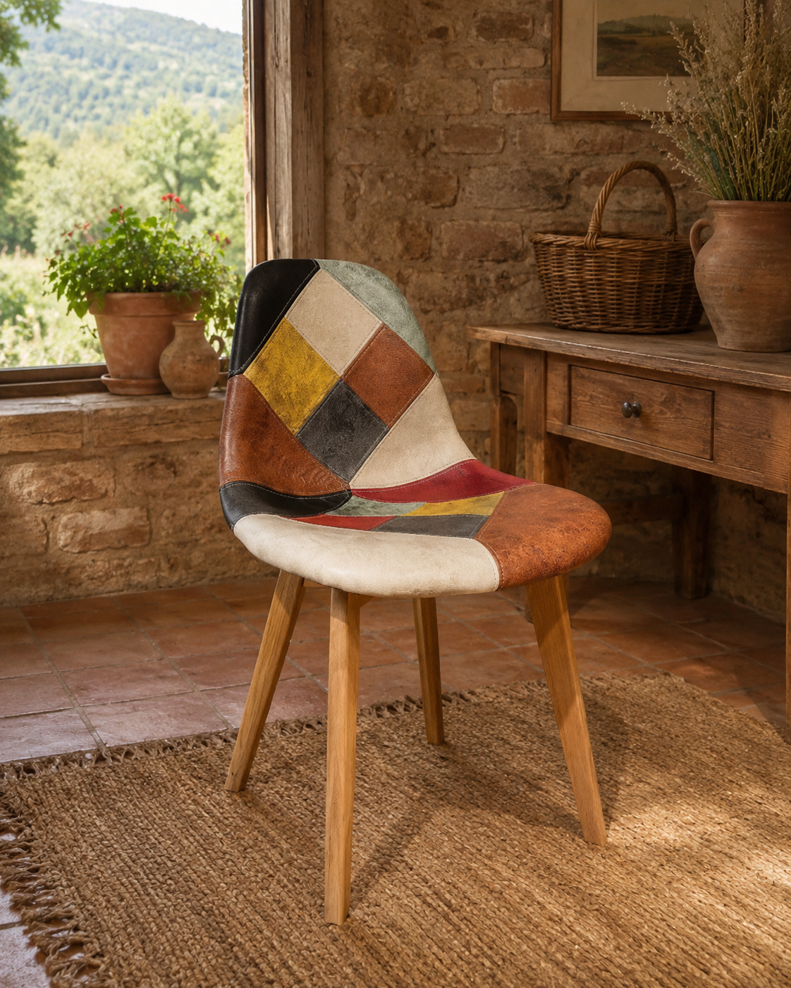 Packs 6 Sillas Patchwork DaVinci - Imagen 2