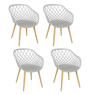 Pack x4 Sitiales Mesh