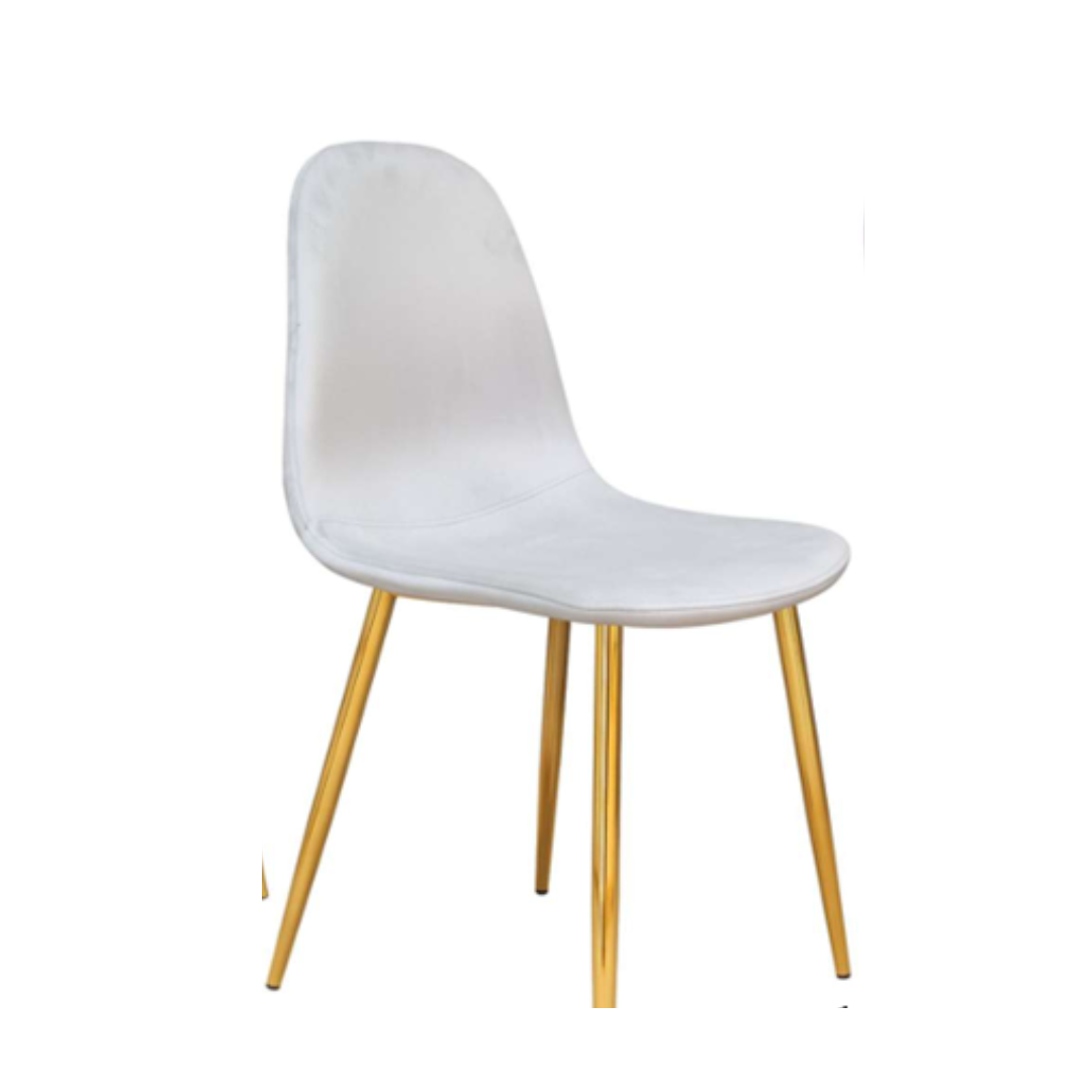 Silla Milano Felpa Gold - Imagen 3