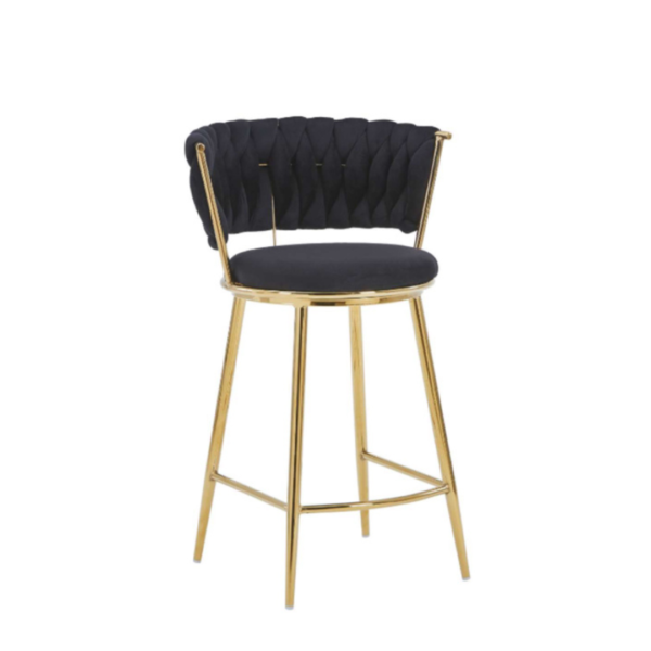 Taburete Mónaco Gold Fijo (66cm Altura al Piso) - Imagen 6