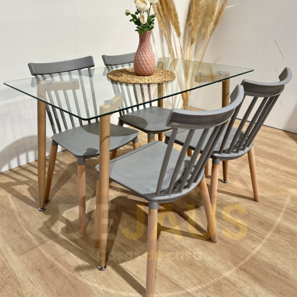 Mesa Candem con 4 Sillas Windsor - Imagen 2