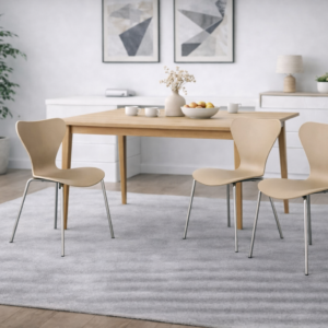 Pack 4 Sillas Corazon Polipropileno Silver