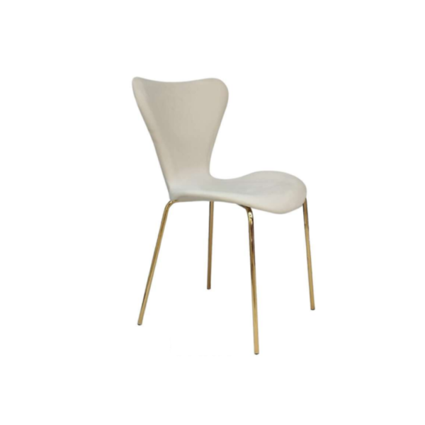 Silla Corazón Felpa Gold - Imagen 7