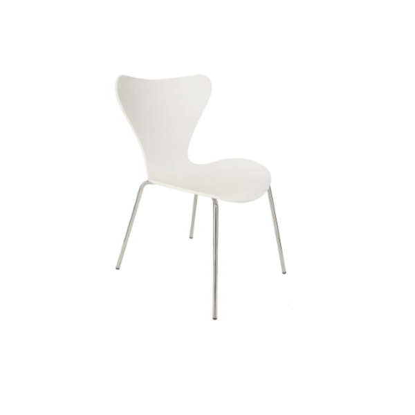 Silla Corazon Polipropileno Silver - Imagen 3