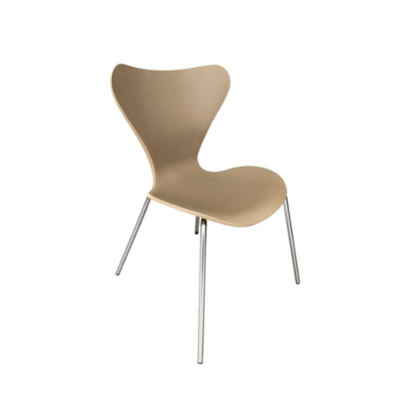 Silla Corazon Polipropileno Silver - Imagen 4