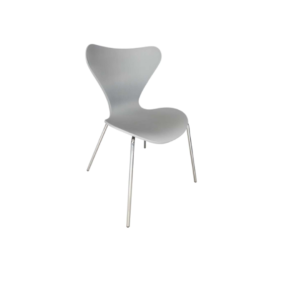 Silla Corazon Polipropileno Silver