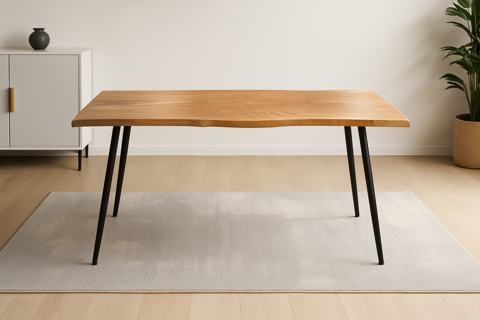 Mesa Rectangular Nordica Madera