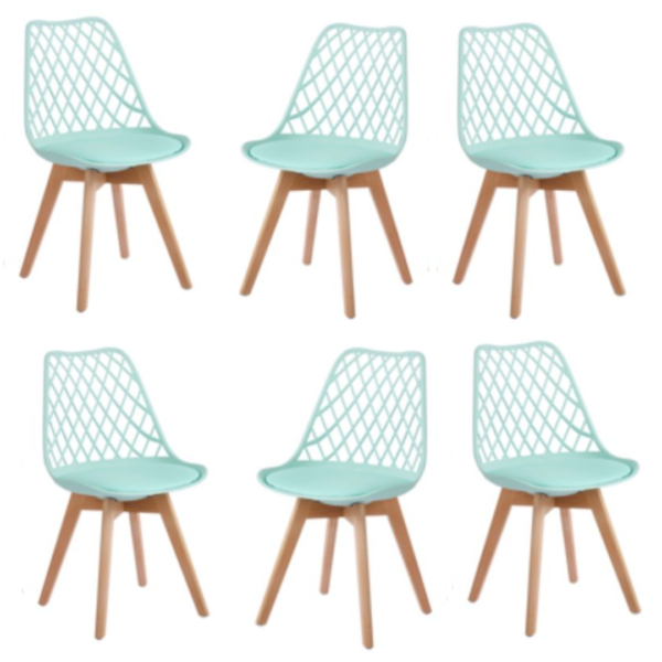 Pack 6 Sillas Mesh - Imagen 2