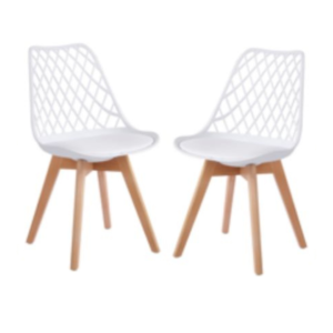Pack 2 Sillas Tulip Mesh