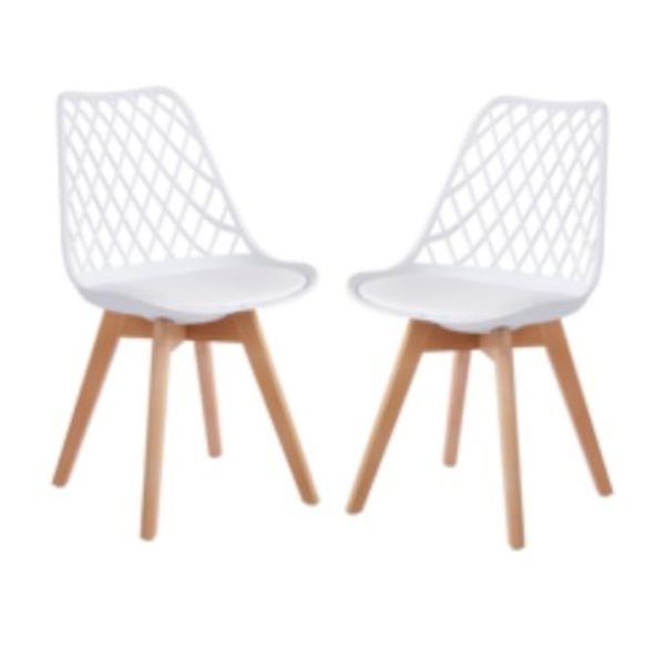 Pack 2 Sillas Tulip Mesh