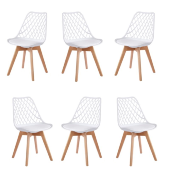 Pack 6 Sillas Mesh - Imagen 3