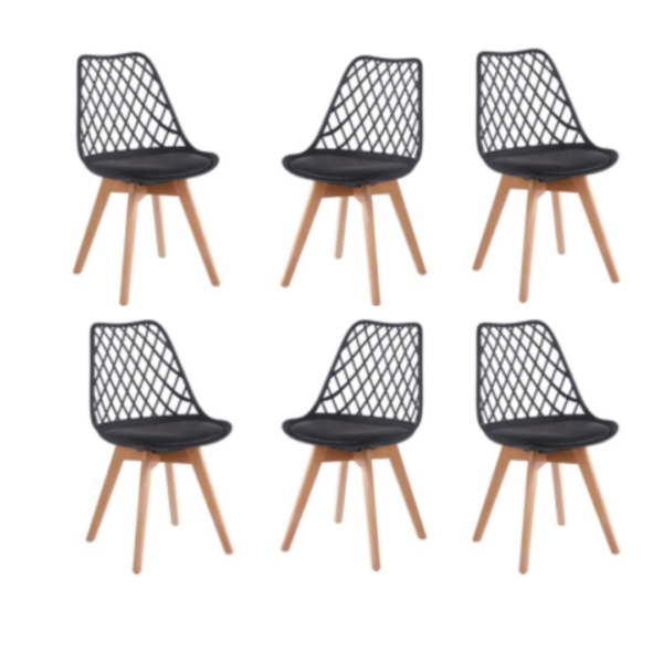 Pack 6 Sillas Mesh - Imagen 4