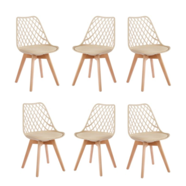 Pack 6 Sillas Mesh - Imagen 6