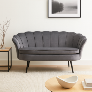 Sofa Corona 3 puestos Gris