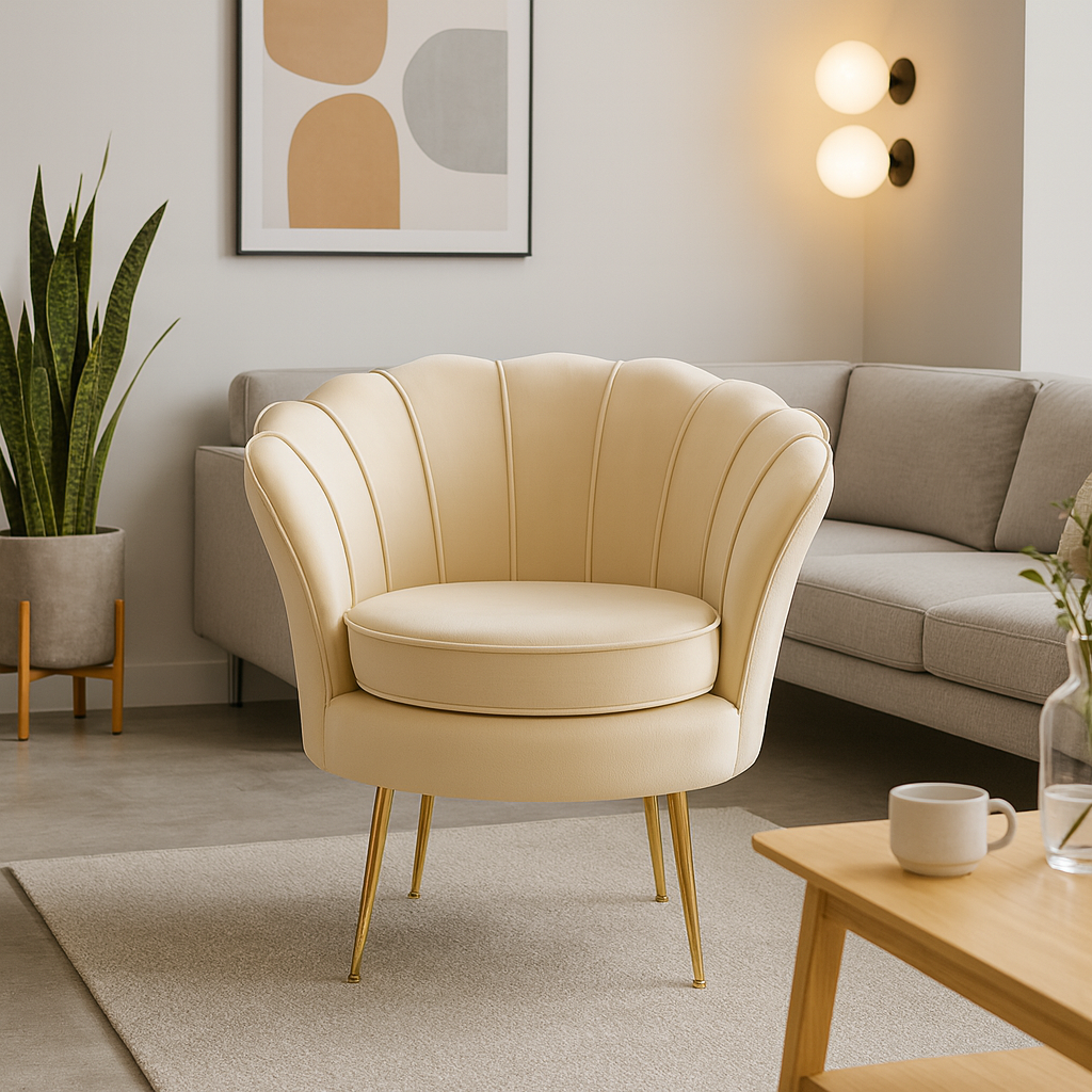 Poltrona Corona Beige - Imagen 2