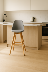 Taburete Tulip New Pack X2 Terraza o Comedor (66cm Alto Asiento)