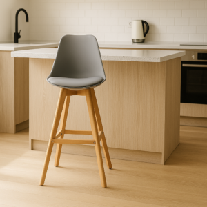 Taburete Tulip New Pack X2 Terraza o Comedor (66cm Alto Asiento)