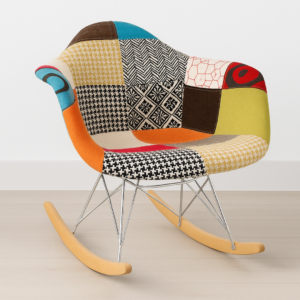 Butaca Mecedora Patchwork