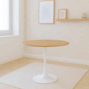 Mesa Tulip Madera Blanca