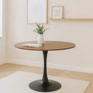 Mesa Tulip Madera Negro