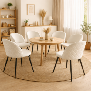 Packs 6 Sillas Tokio Lino Black