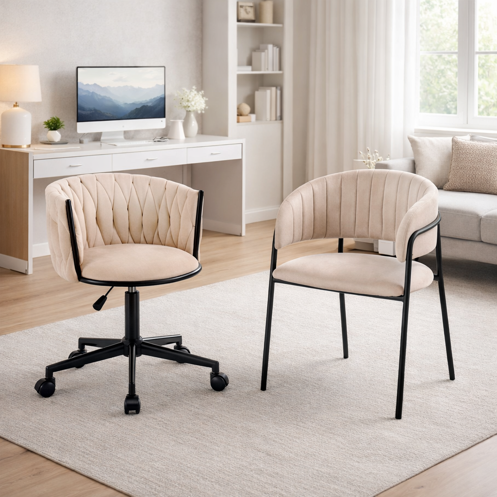 Pack Manicurista Sitial Isa mas Silla Escritorio Monaco Black - Imagen 4