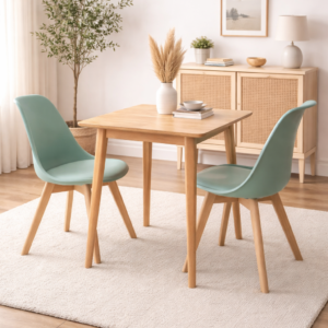 Mesa de Comedor Vema con 2 Sillas Tulip