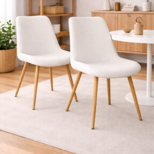 Pack 2 Sillas Tiffany Lino Wood