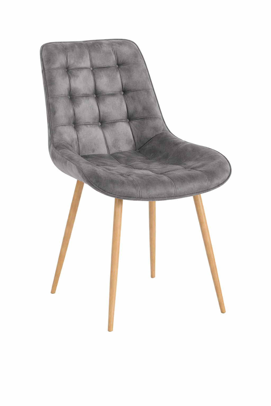 Silla Boton Pu Envejecido Wood - Imagen 4