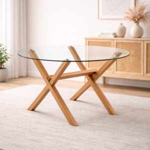 Mesa Medlock Redonda Wood