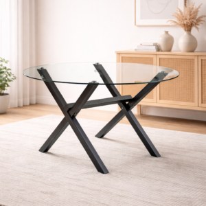 Mesa Medlock Redonda Black