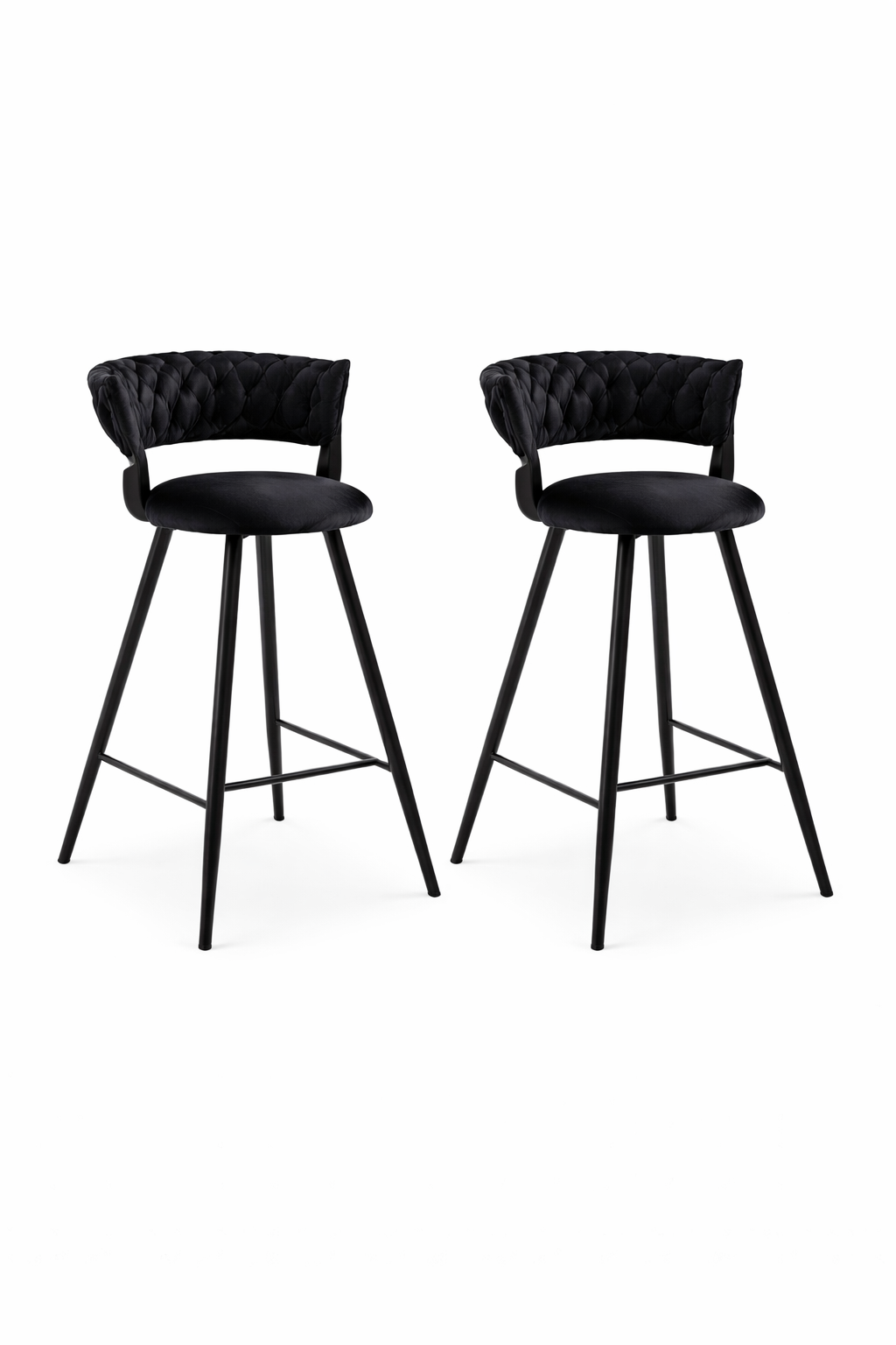 Pack 2 Taburete Mónaco Gold Fijo (66cm Altura al Piso) - Imagen 5