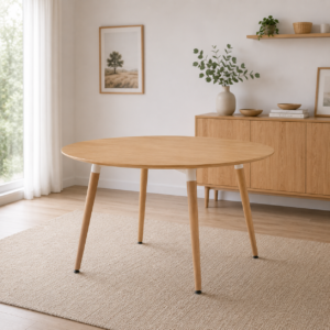 Mesa Eames Basic MDF Redonda