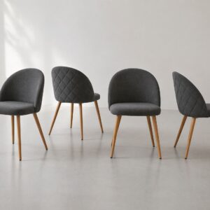 Set de 4 Sillas Tokio Lino Arpi Wood