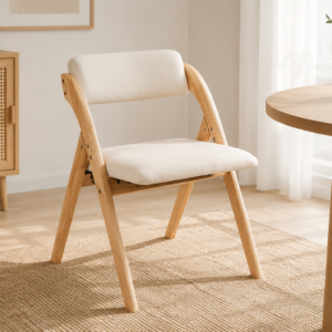 Silla Rita de Madera Plegable Acolchada