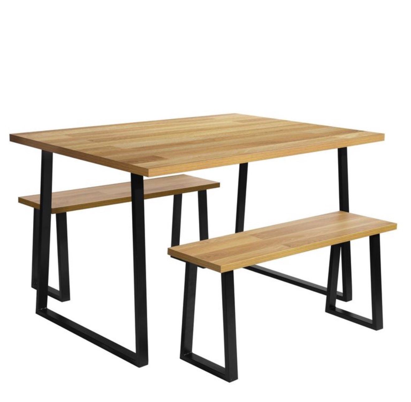 Mesa Comedor Nord con 2 Banquetas Wood - Imagen 6